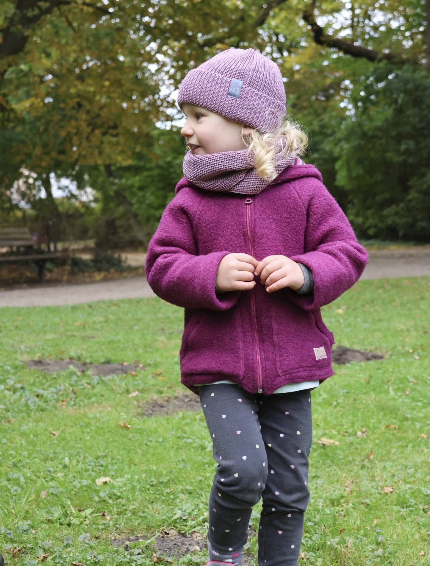 Pickapooh - Organic Wool Silk Beanie - Toddler - Adult - Nature's Wild Child