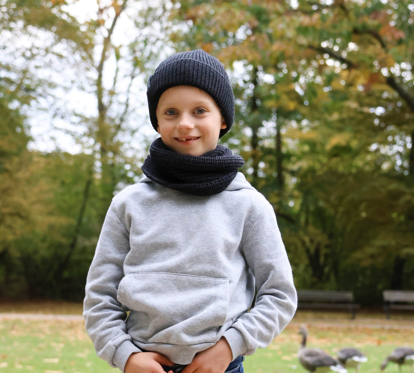 Pickapooh - Organic Wool Silk Beanie - Toddler - Adult - Nature's Wild Child