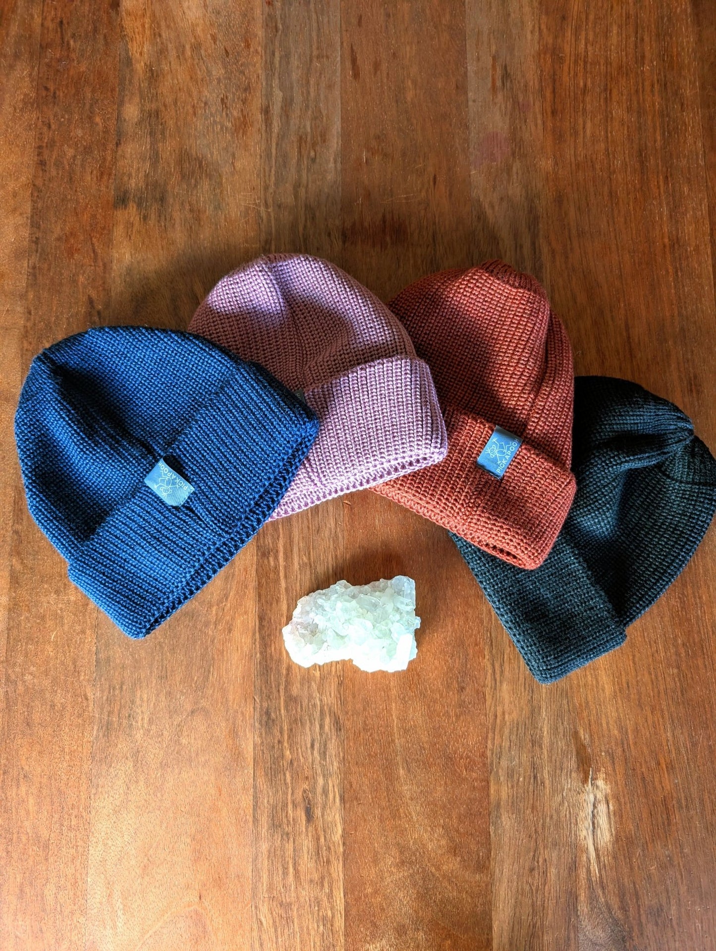 Pickapooh - Organic Wool Silk Beanie - Toddler - Adult - Nature's Wild Child