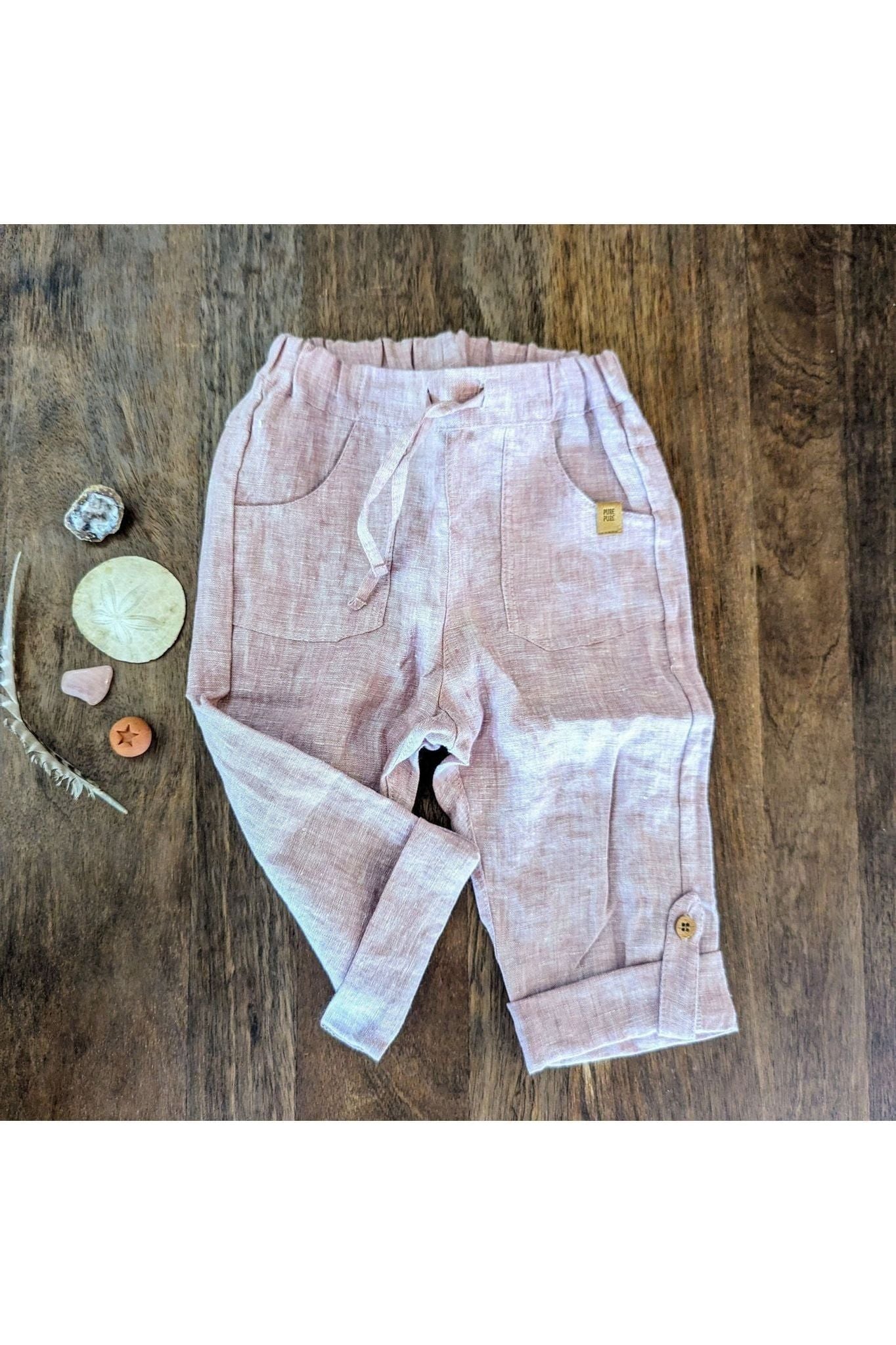 Pure Pure - Linen Pants - Baby & Kids (3 colors) - Nature's Wild Child