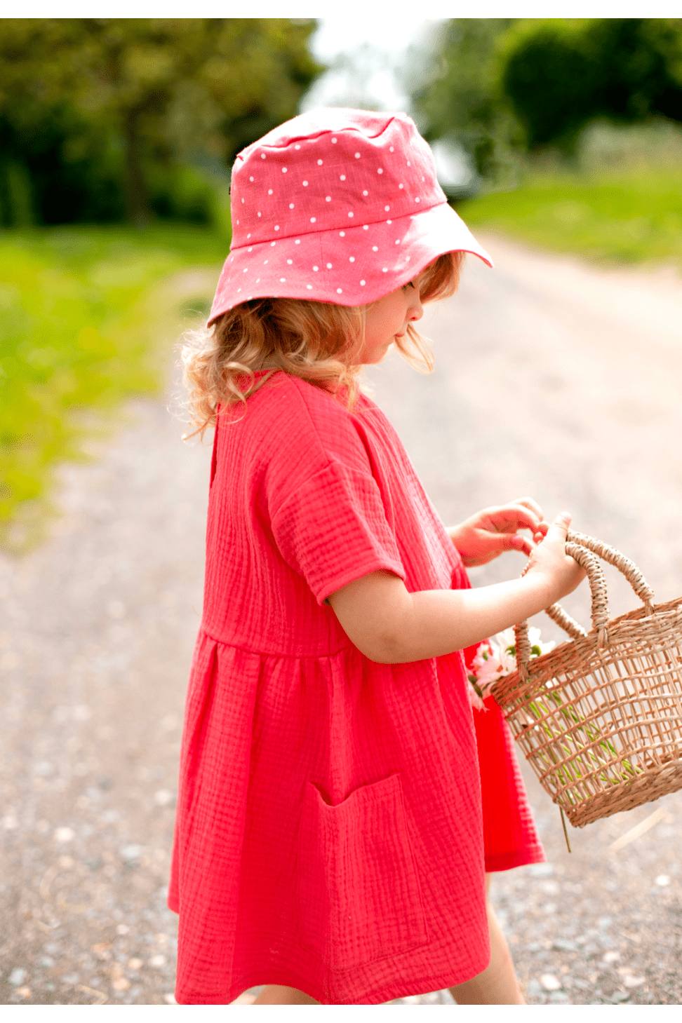 Pure Pure - Organic Cotton Muslin Dress - Toddler & Kids - Nature's Wild Child