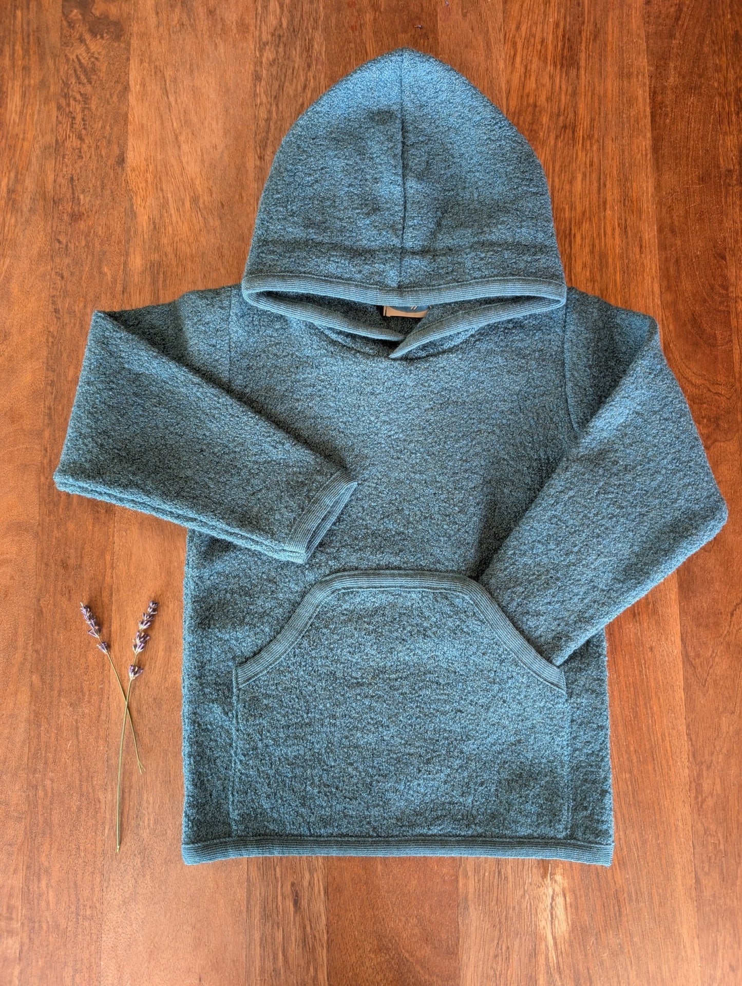 Reiff - Organic Wool Crepe - Kids Hoodie - Nature's Wild Child