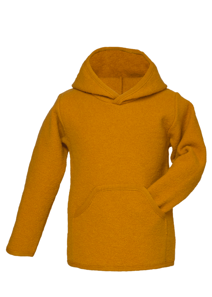 Reiff - Organic Wool Crepe - Kids Hoodie - Nature's Wild Child