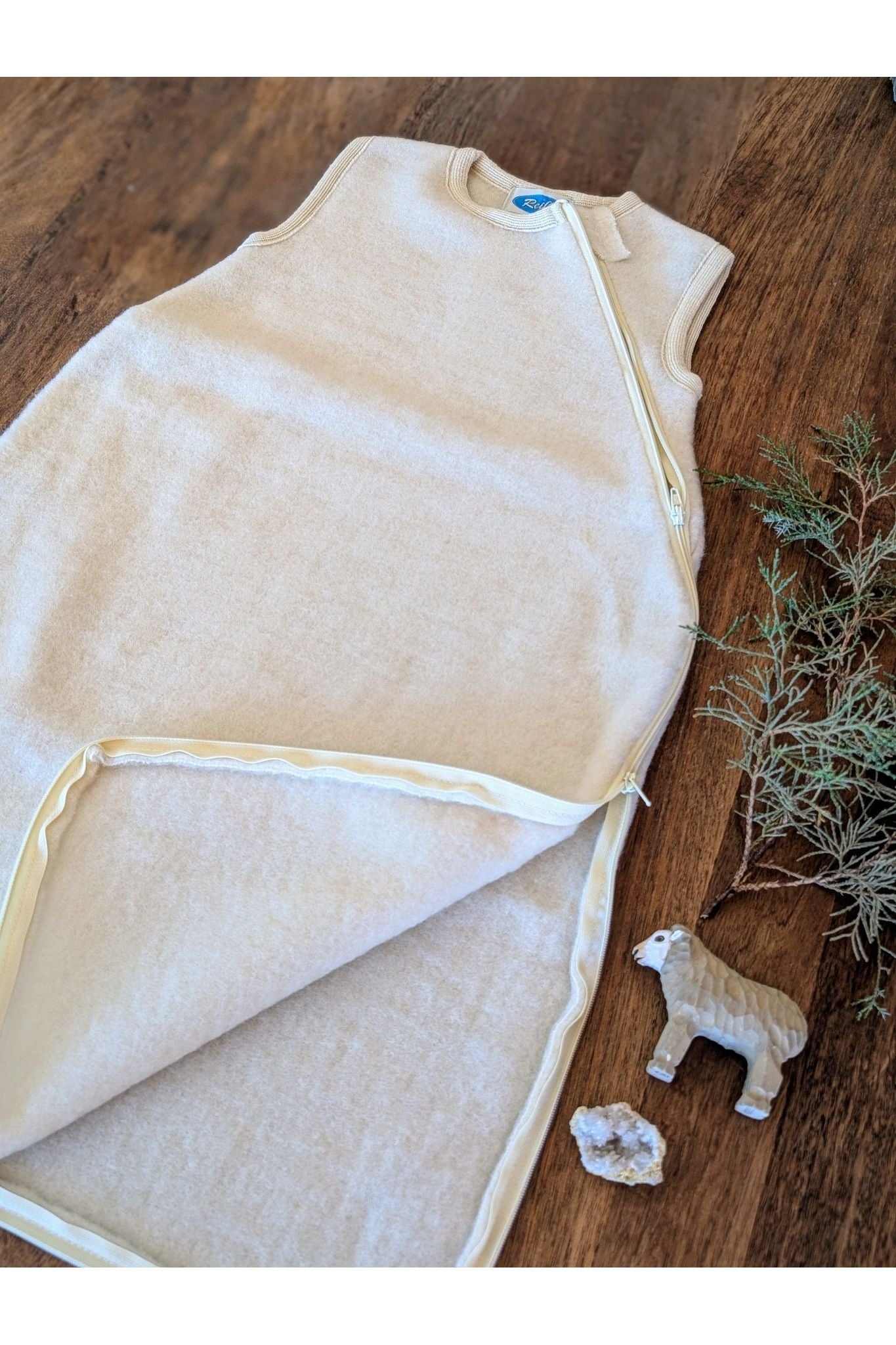 Reiff - Organic Wool Fleece - Baby Sleep Sack - Nature's Wild Child