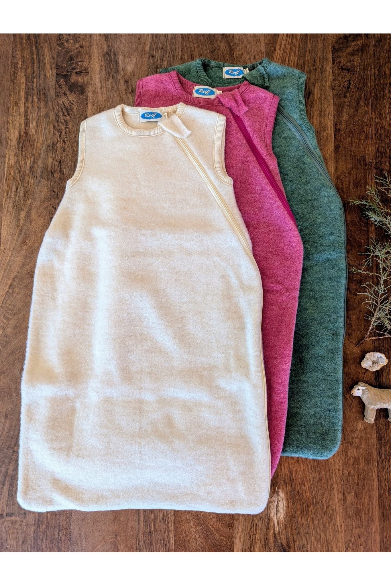 Reiff - Organic Wool Fleece - Baby Sleep Sack - Nature's Wild Child