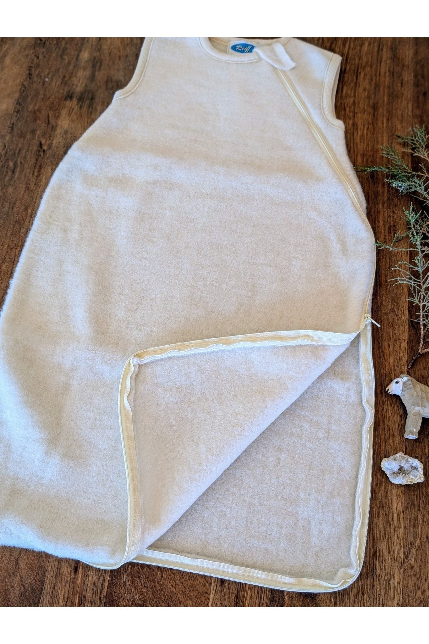 Reiff - Organic Wool Fleece - Baby Sleep Sack - Nature's Wild Child