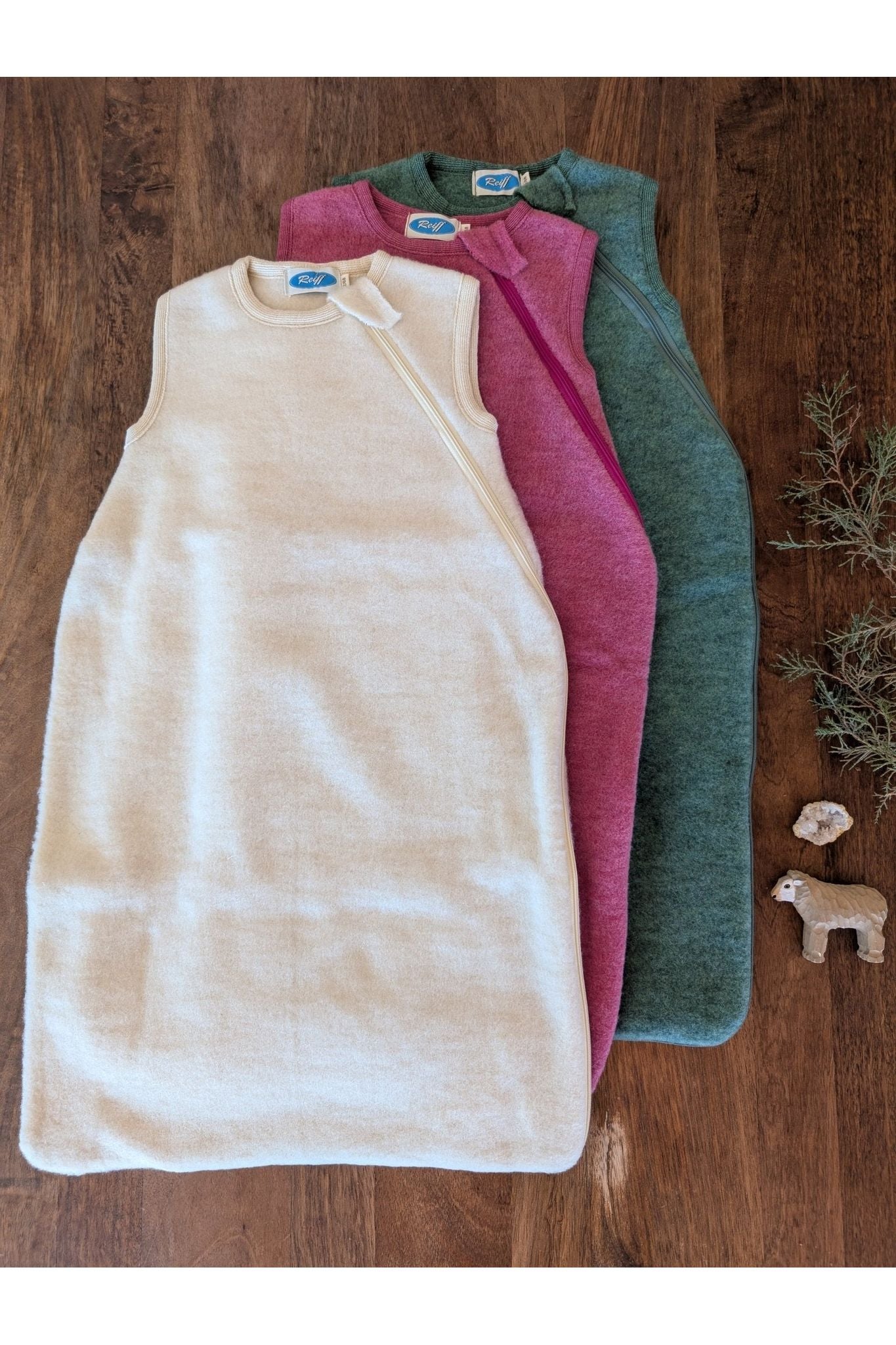 Reiff - Organic Wool Fleece - Baby Sleep Sack - Nature's Wild Child