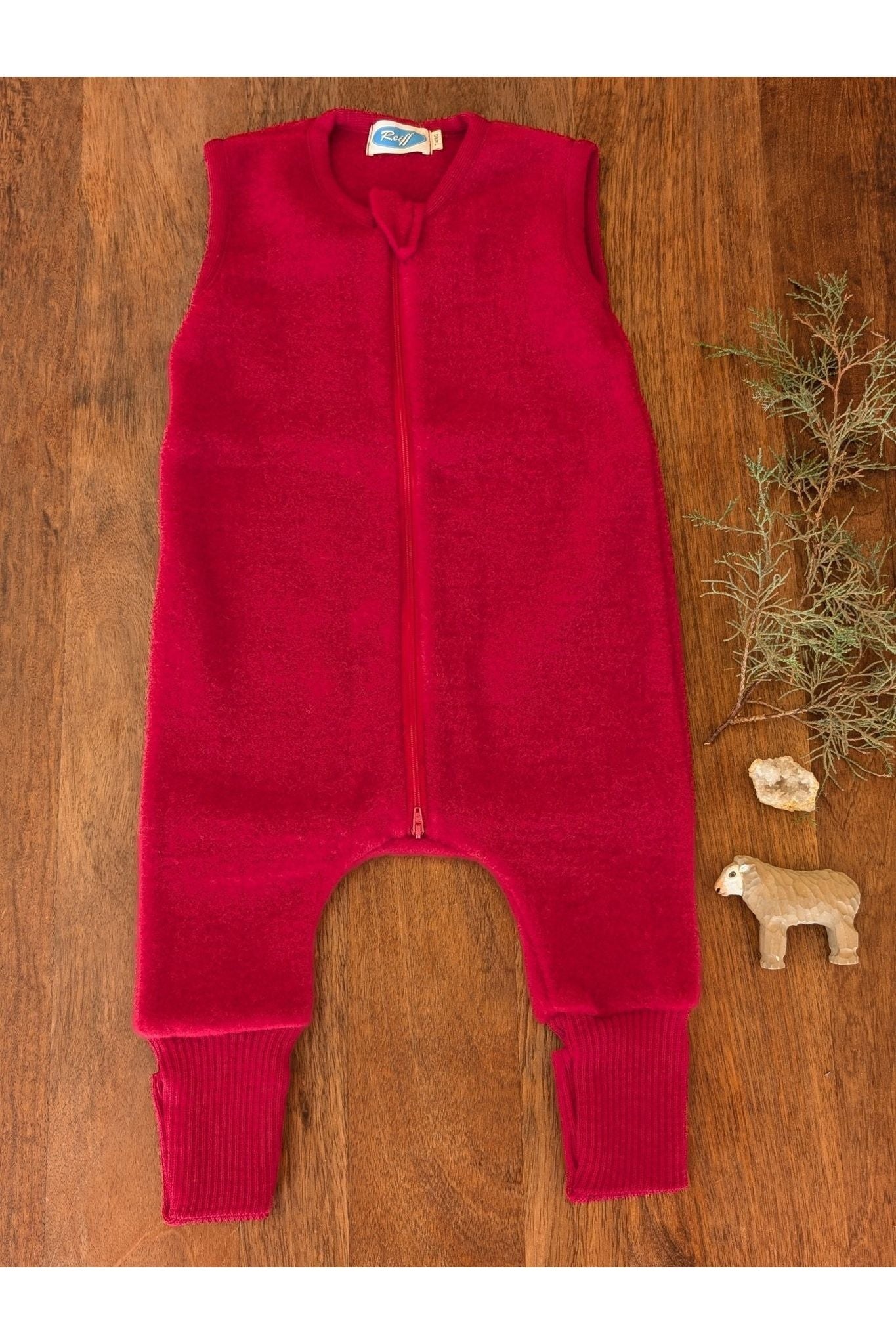 Reiff - Organic Wool Fleece - Baby Sleep Sack - With Feet - Nature's Wild Child