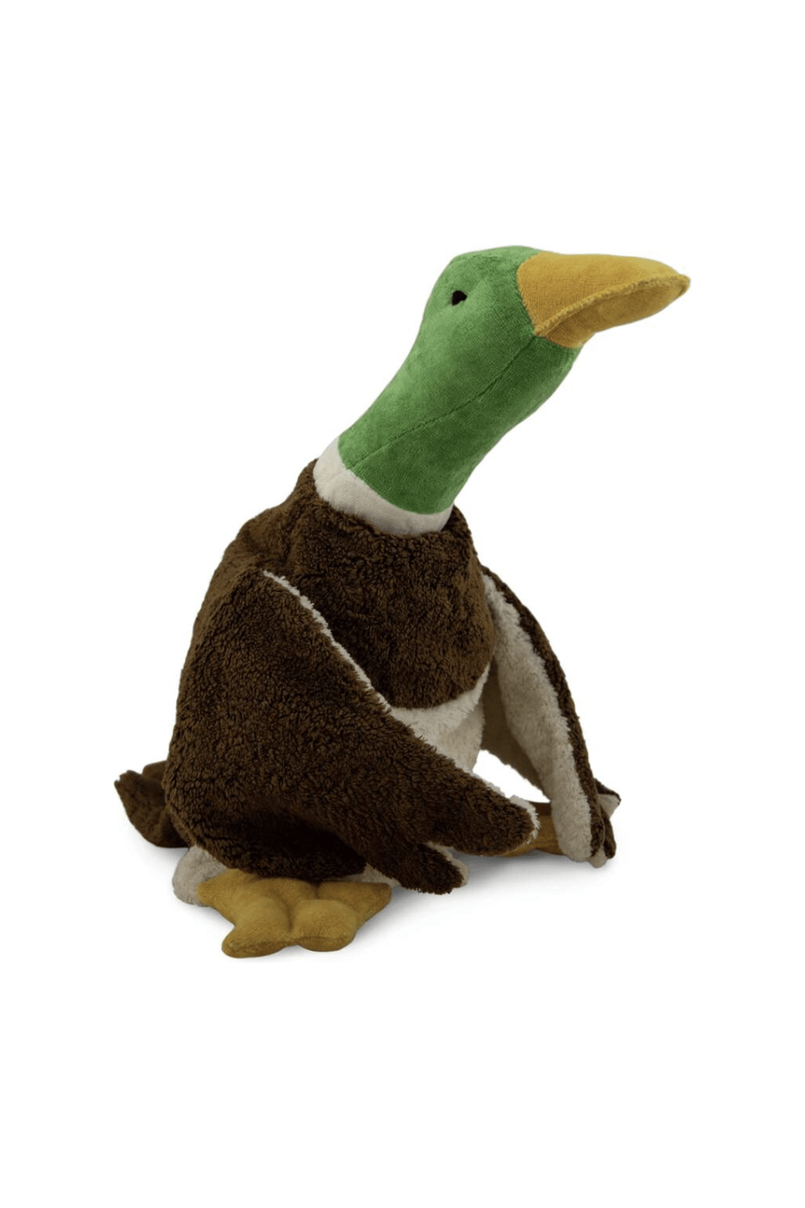 Senger - GOTS Organic Cotton & Wool Stuffed Animal - Large Drake - Nature's Wild Child