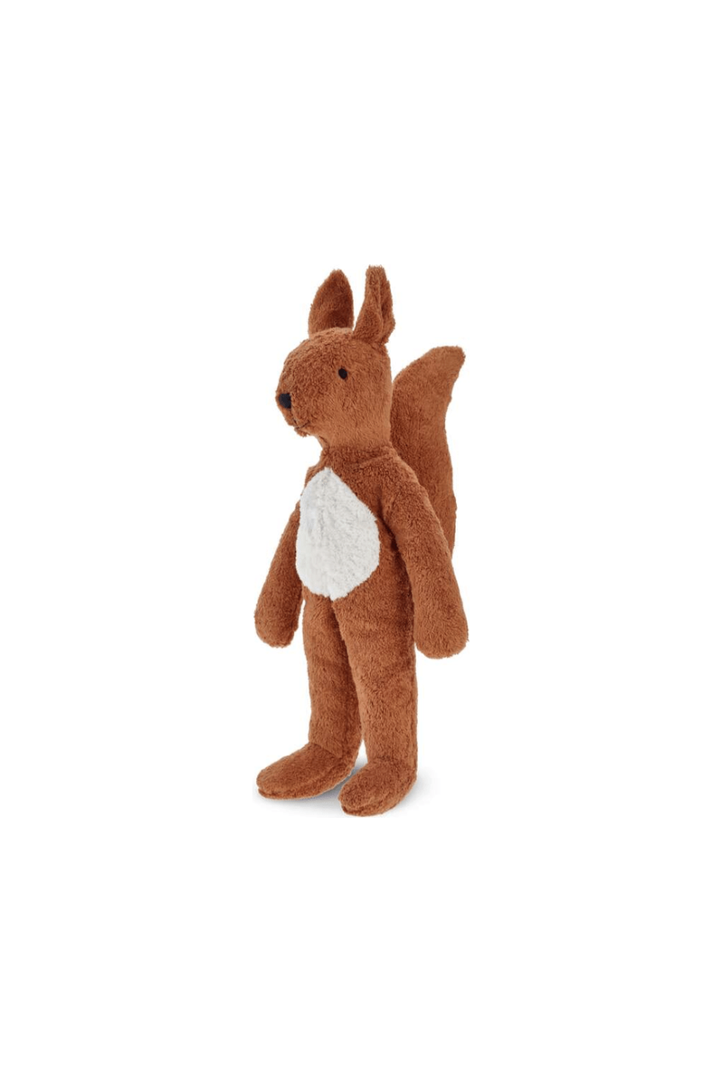Senger - GOTS Organic Cotton Wool Stuffed Animal - Large Squirrel - Nature's Wild Child