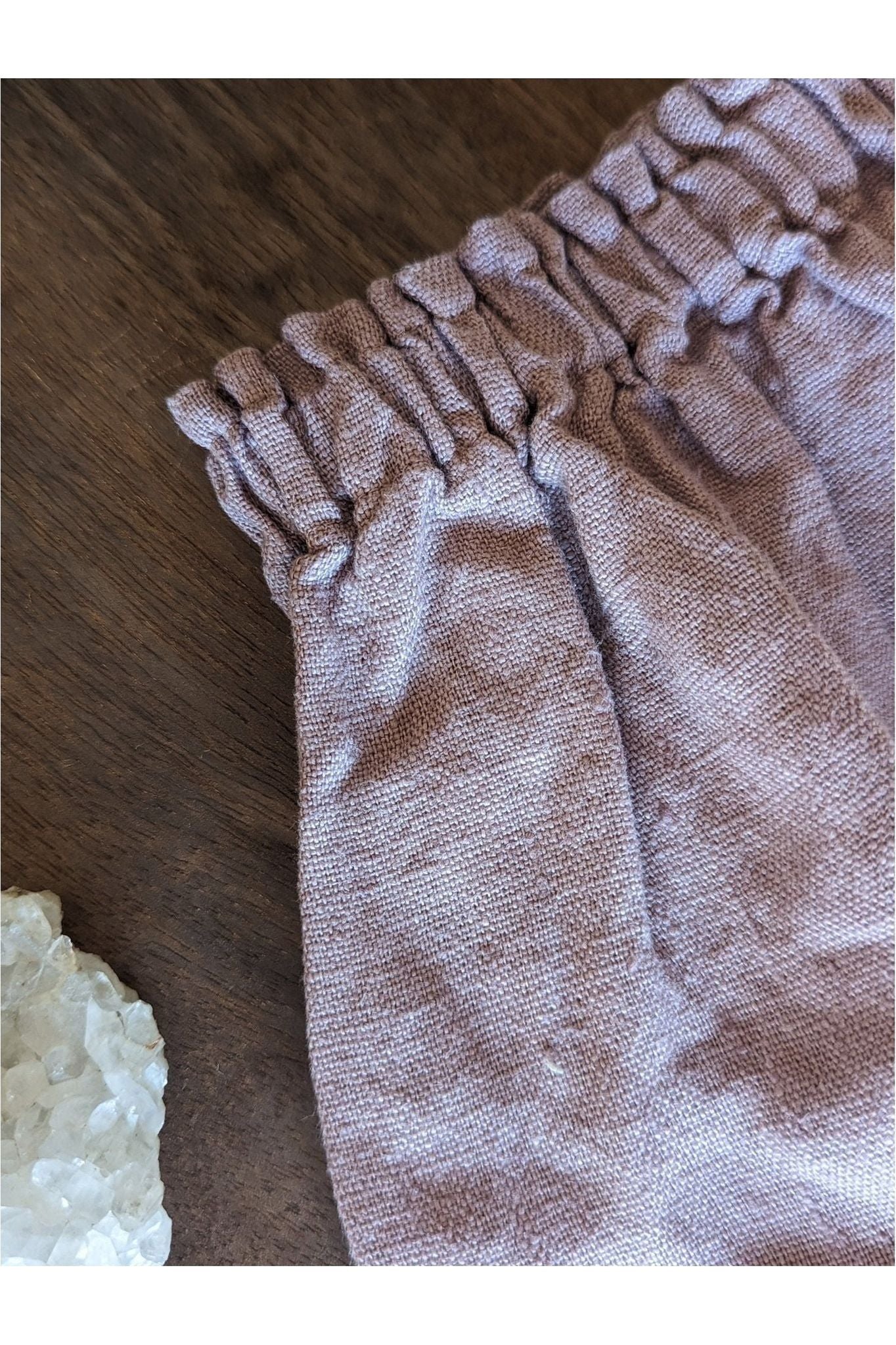 Beautiful Linen Skirt - Le Petite Alice - Dusty Pink - Nature's Wild Child