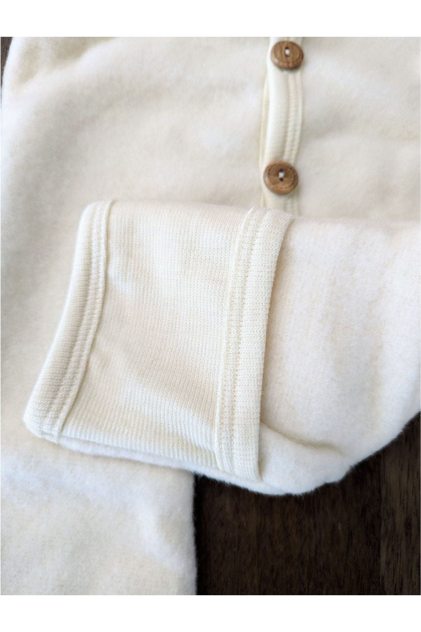 Cosilana Organic Wool and Cotton Fleece Newborn Bunting - Nature's Wild Child