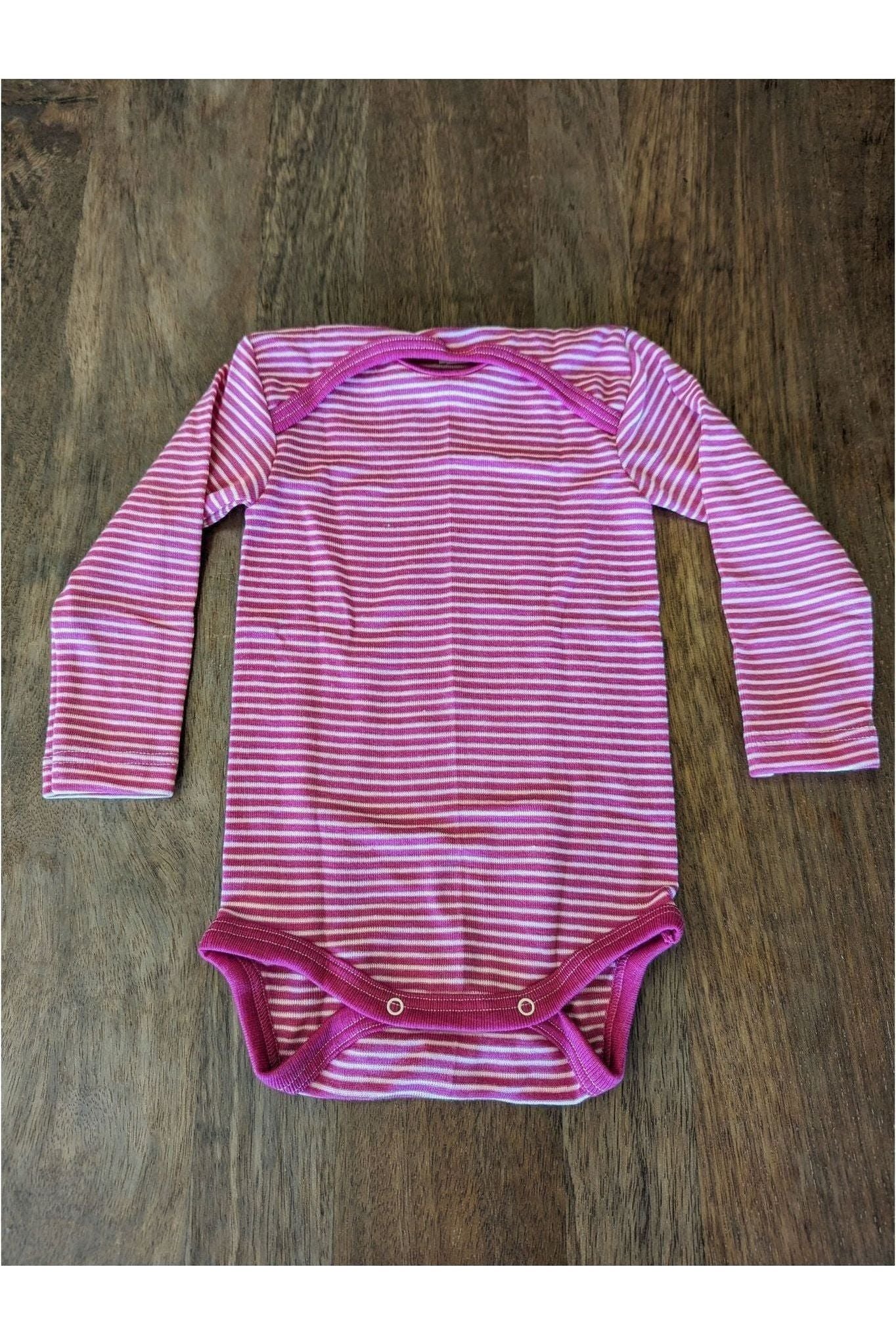 Cosilana - Organic Wool Silk - Baby Onesies (10 colors and stripes!) - Nature's Wild Child