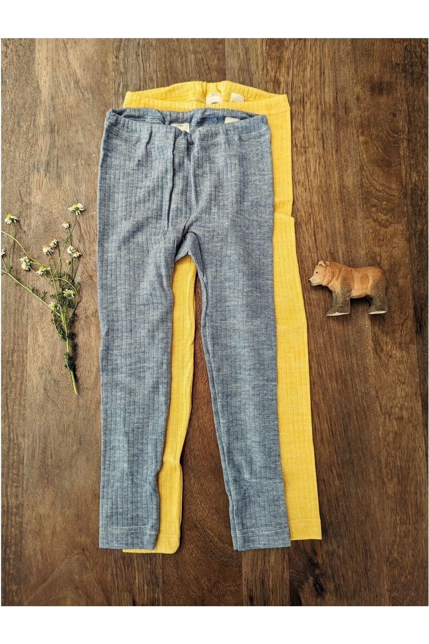 Cosilana Organic Wool Silk Cotton Leggings (1 - 8 years) - Nature's Wild Child