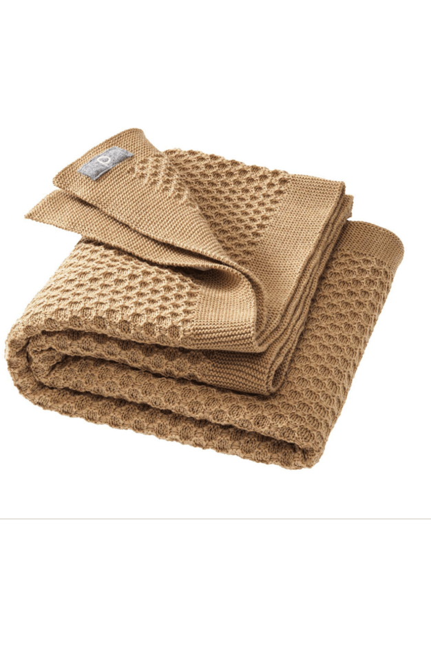 Disana Honeycomb Baby Blanket 100% Organic Merino Wool - Nature's Wild Child
