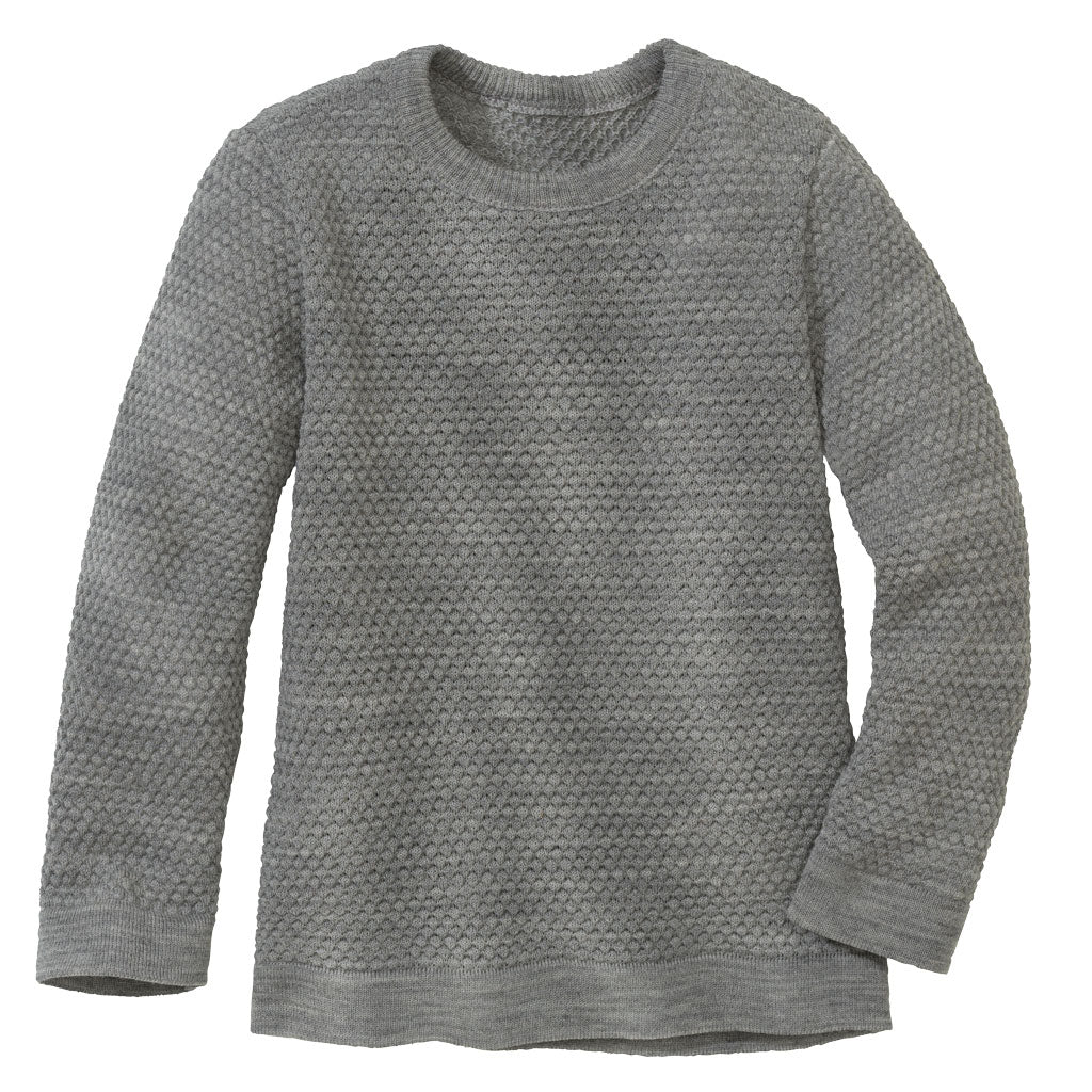 Disana Light Honeycomb Sweater - Organic Merino Wool - Nature's Wild Child