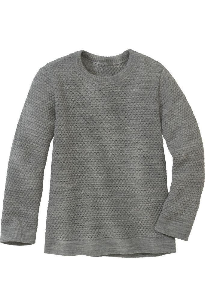 Disana Light Honeycomb Sweater - Organic Merino Wool - Nature's Wild Child