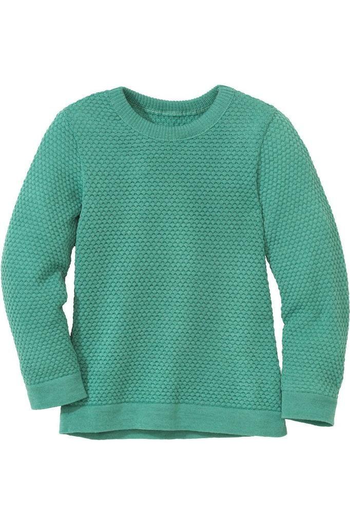 Disana Light Honeycomb Sweater - Organic Merino Wool - Nature's Wild Child