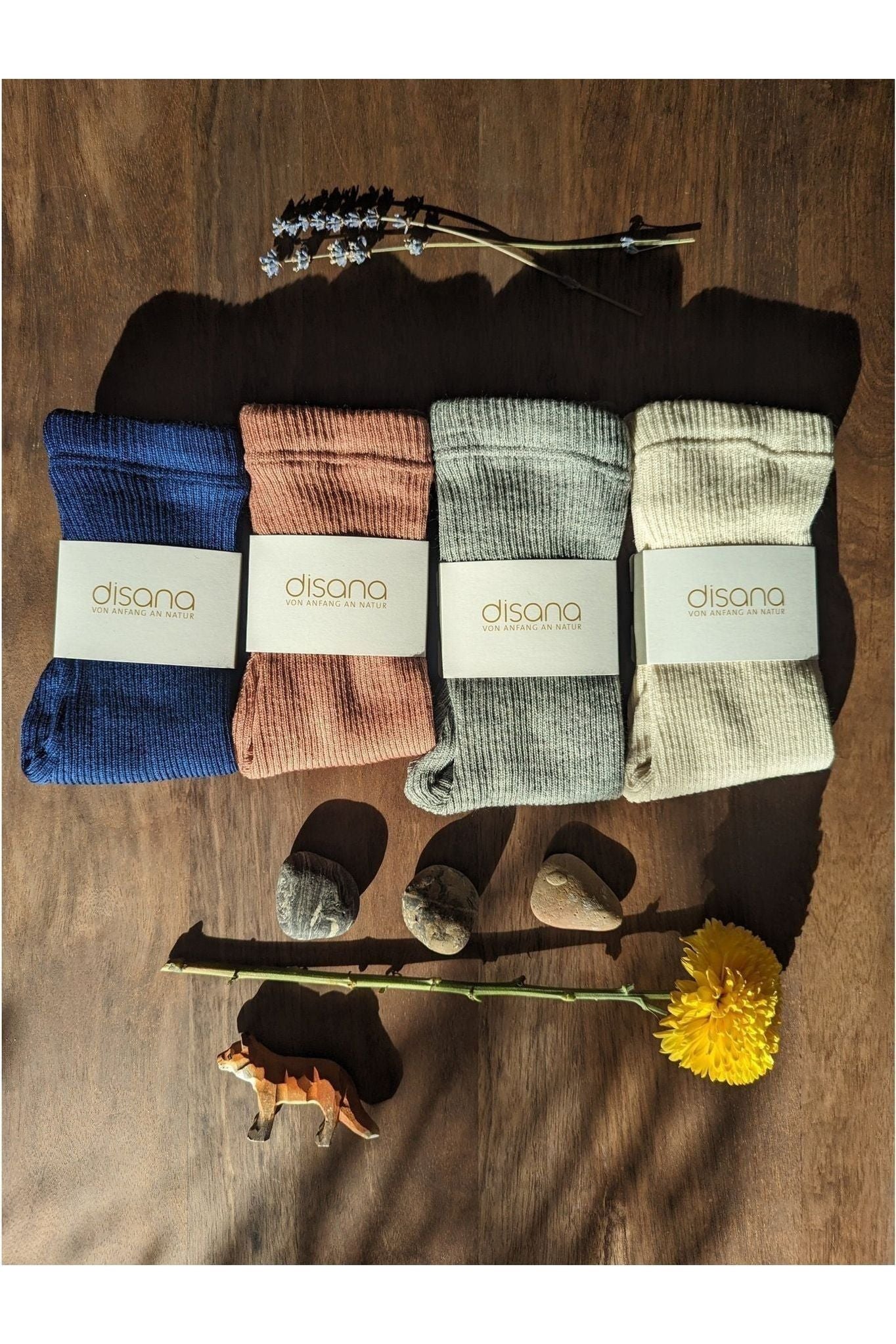 Disana Light Weight Organic Knitted Merino Leggings - Nature's Wild Child