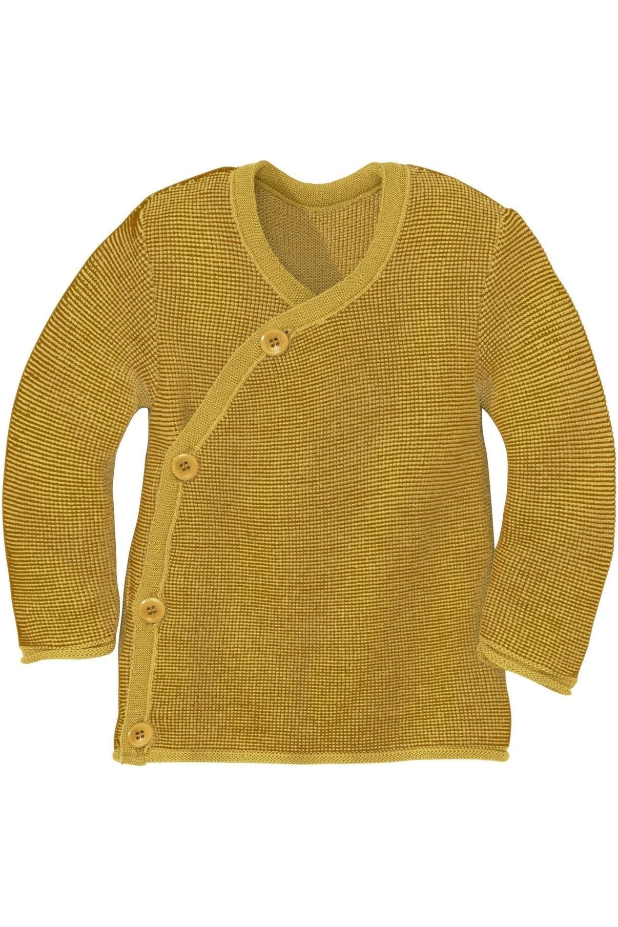 Disana Merino Melange Button-Up Sweater - Nature's Wild Child