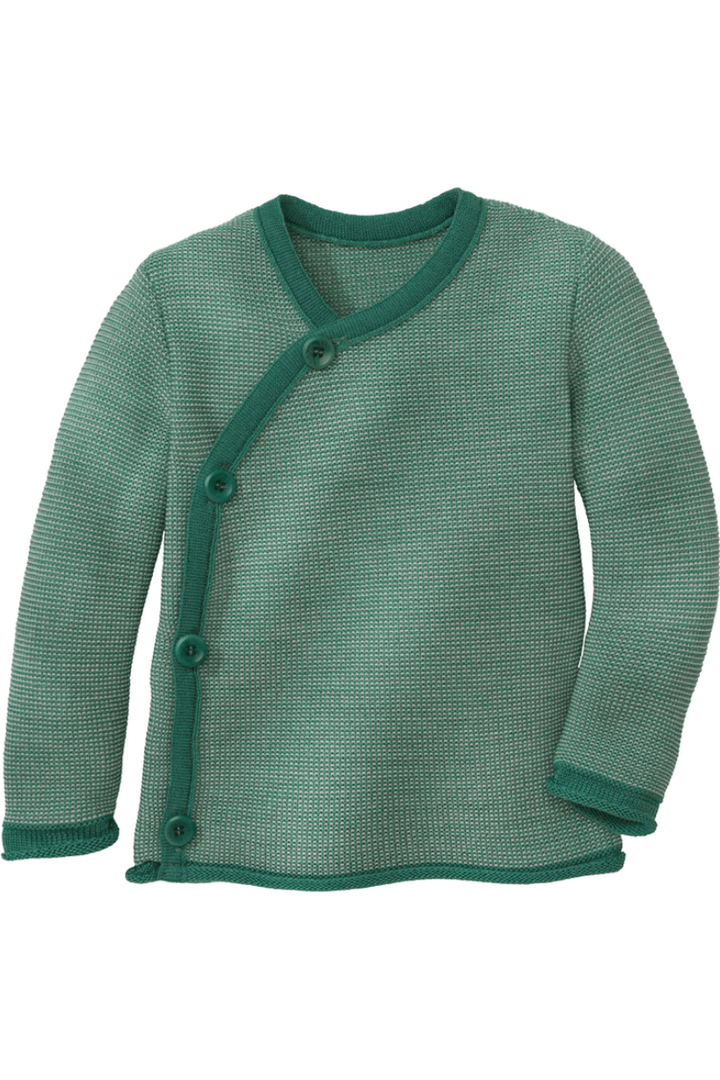 Disana - Merino Melange Button-Up Sweater - Nature's Wild Child