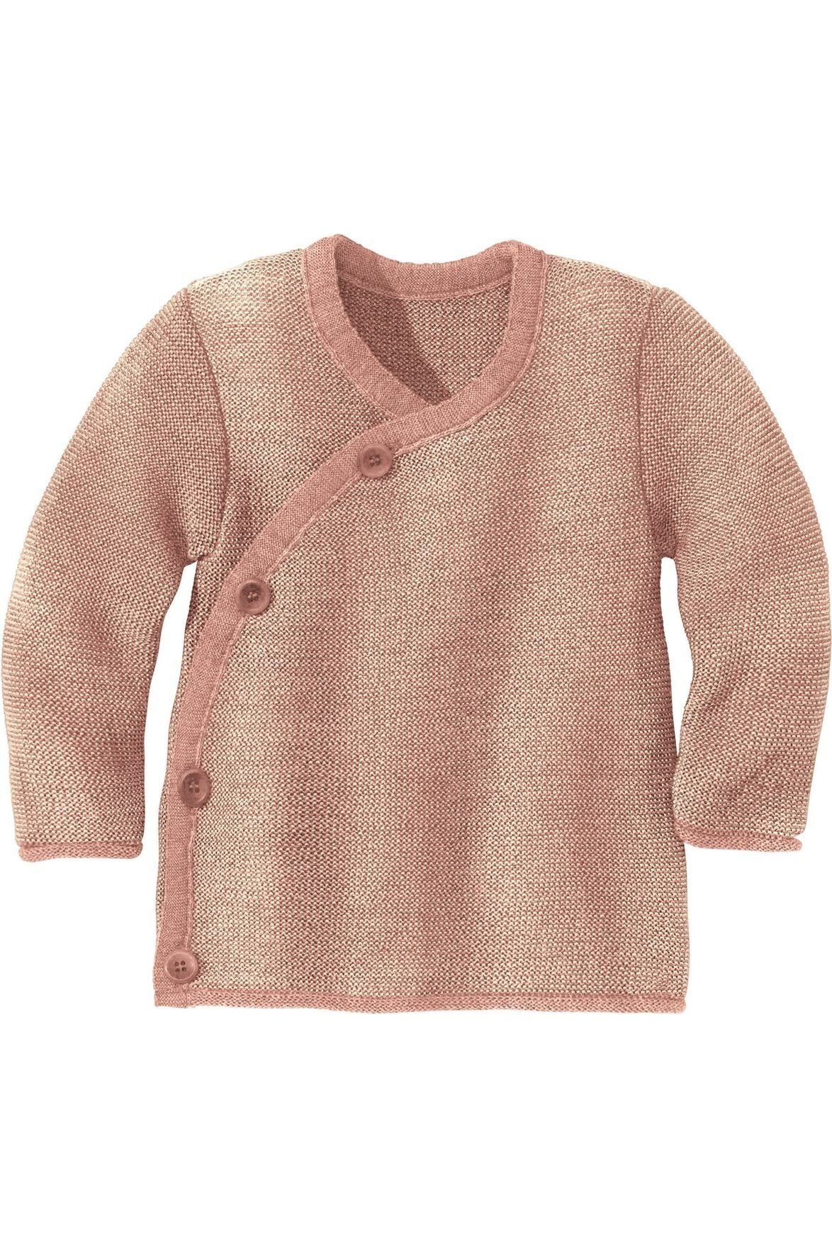 Disana Merino Melange Button-Up Sweater - Nature's Wild Child