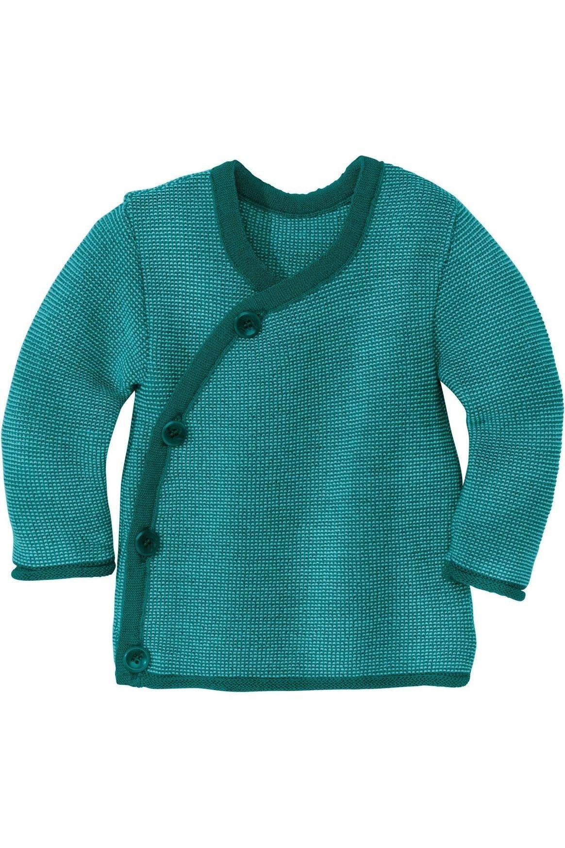 Disana Merino Melange Button-Up Sweater - Nature's Wild Child