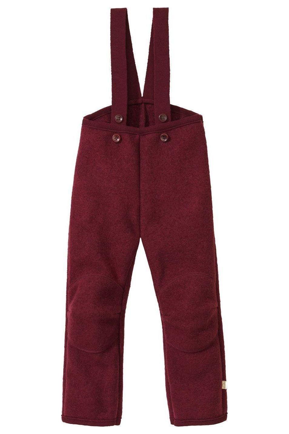 Disana Organic Boiled Merino Wool Trouser Overall - Nature's Wild Child
