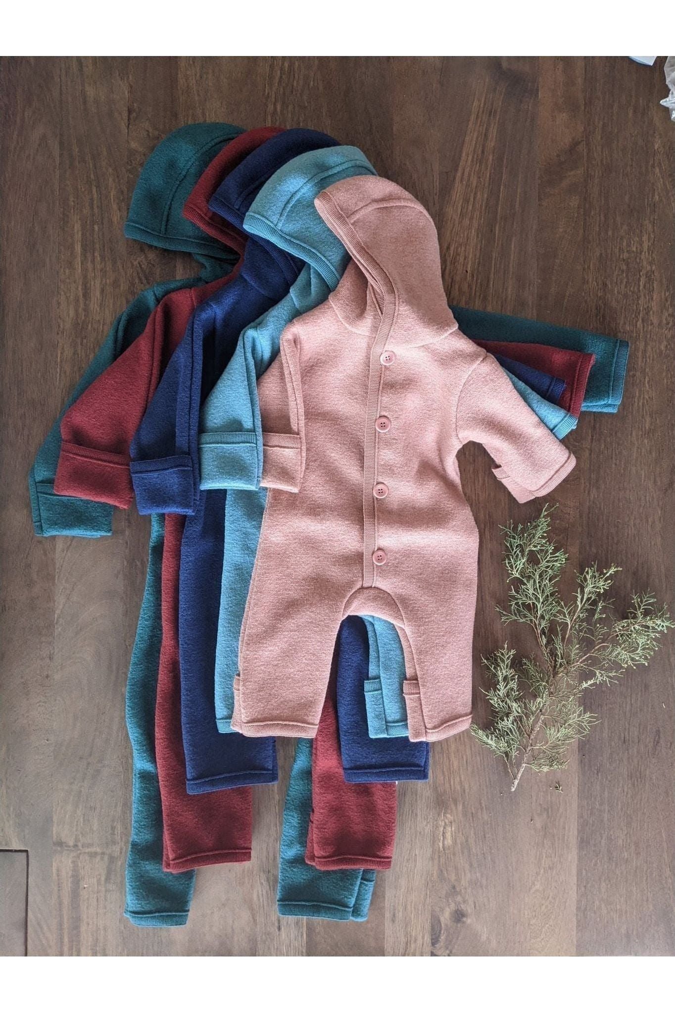 Disana fashion organic wool baby bunting EUC