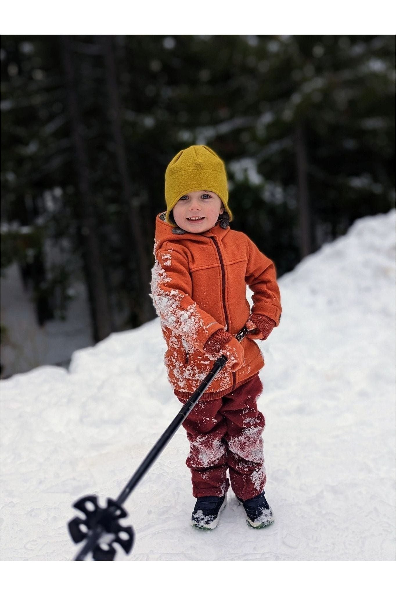 Disana - Organic Boiled Wool Outdoor Jacket (3 colors) - Nature's Wild Child
