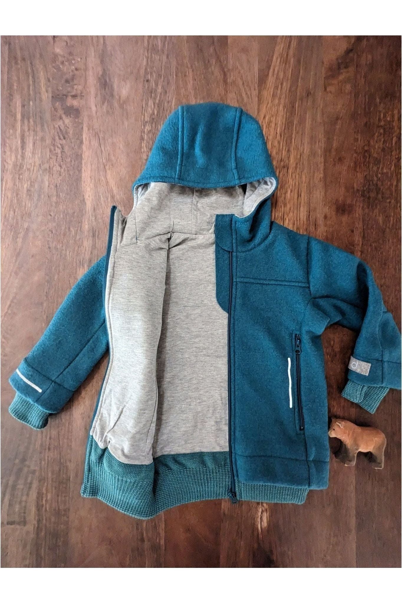 Disana - Organic Boiled Wool Outdoor Jacket (3 colors) - Nature's Wild Child