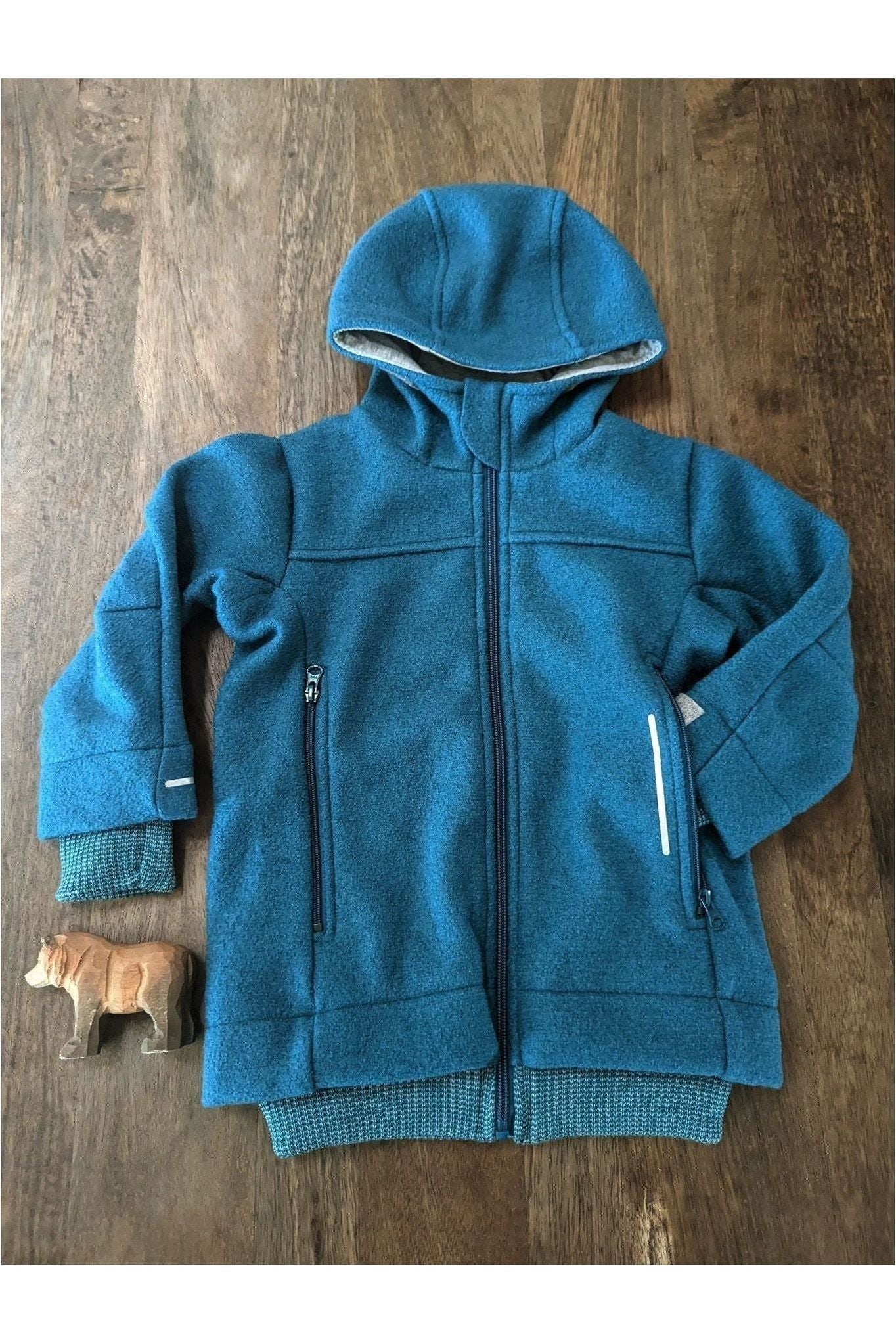 Disana - Organic Boiled Wool Outdoor Jacket (3 colors) - Nature's Wild Child