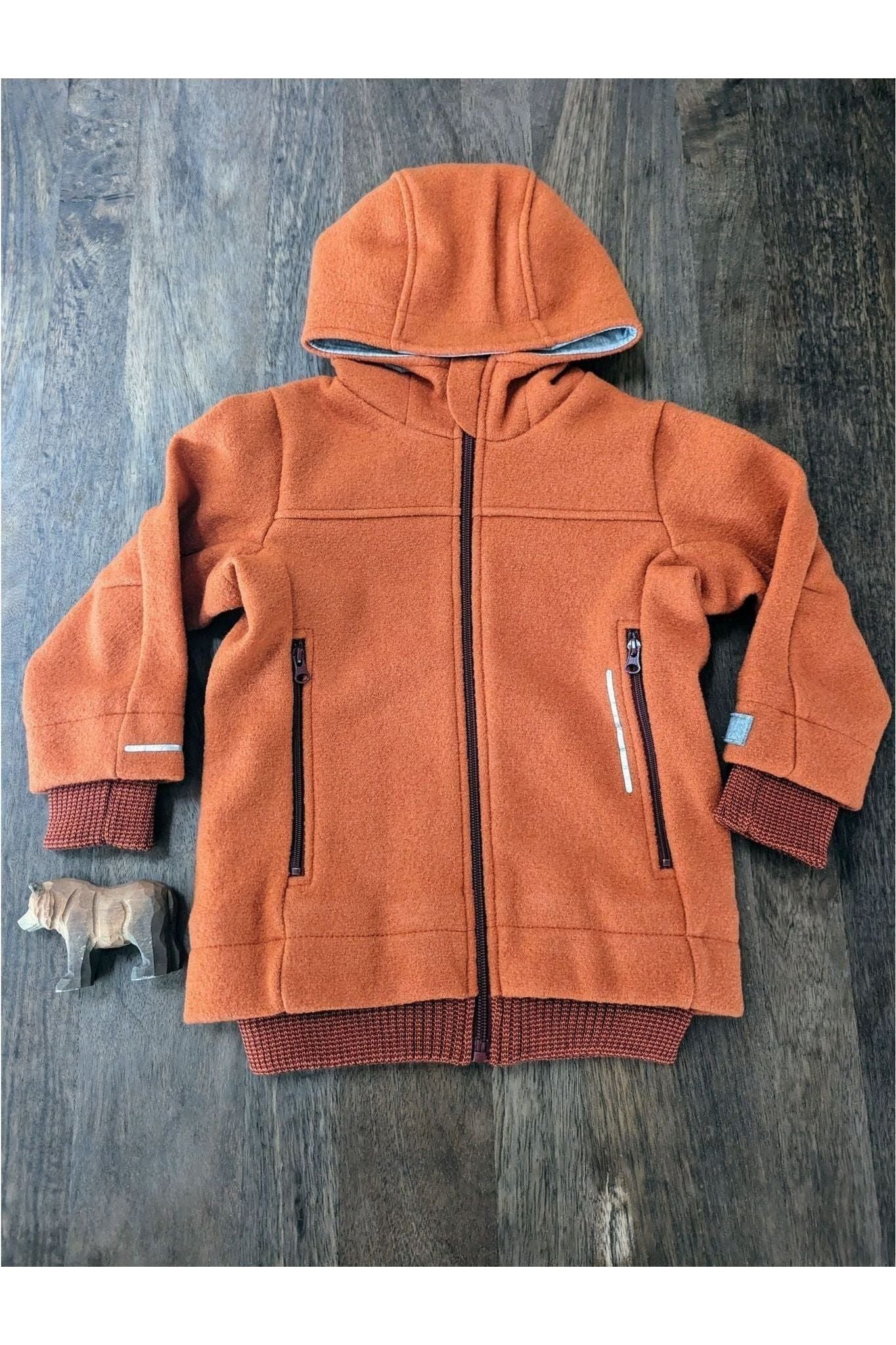 Disana - Organic Boiled Wool Outdoor Jacket (3 colors) - Nature's Wild Child