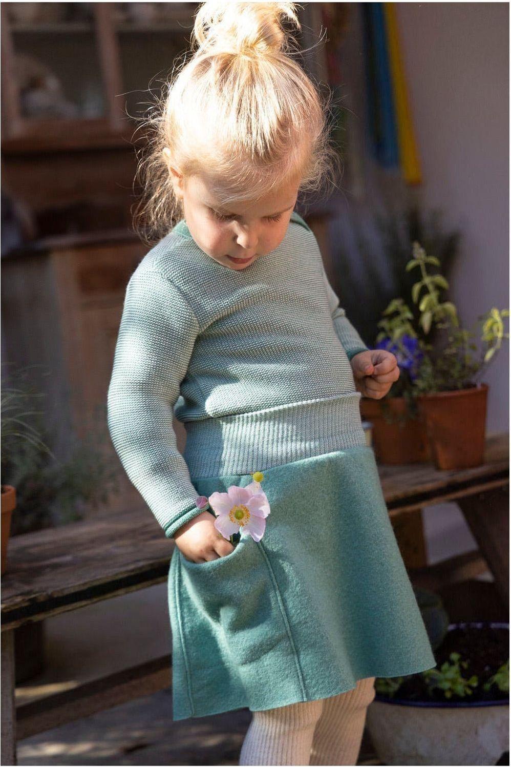 Disana - Organic Boiled Wool Skirt - Nature's Wild Child