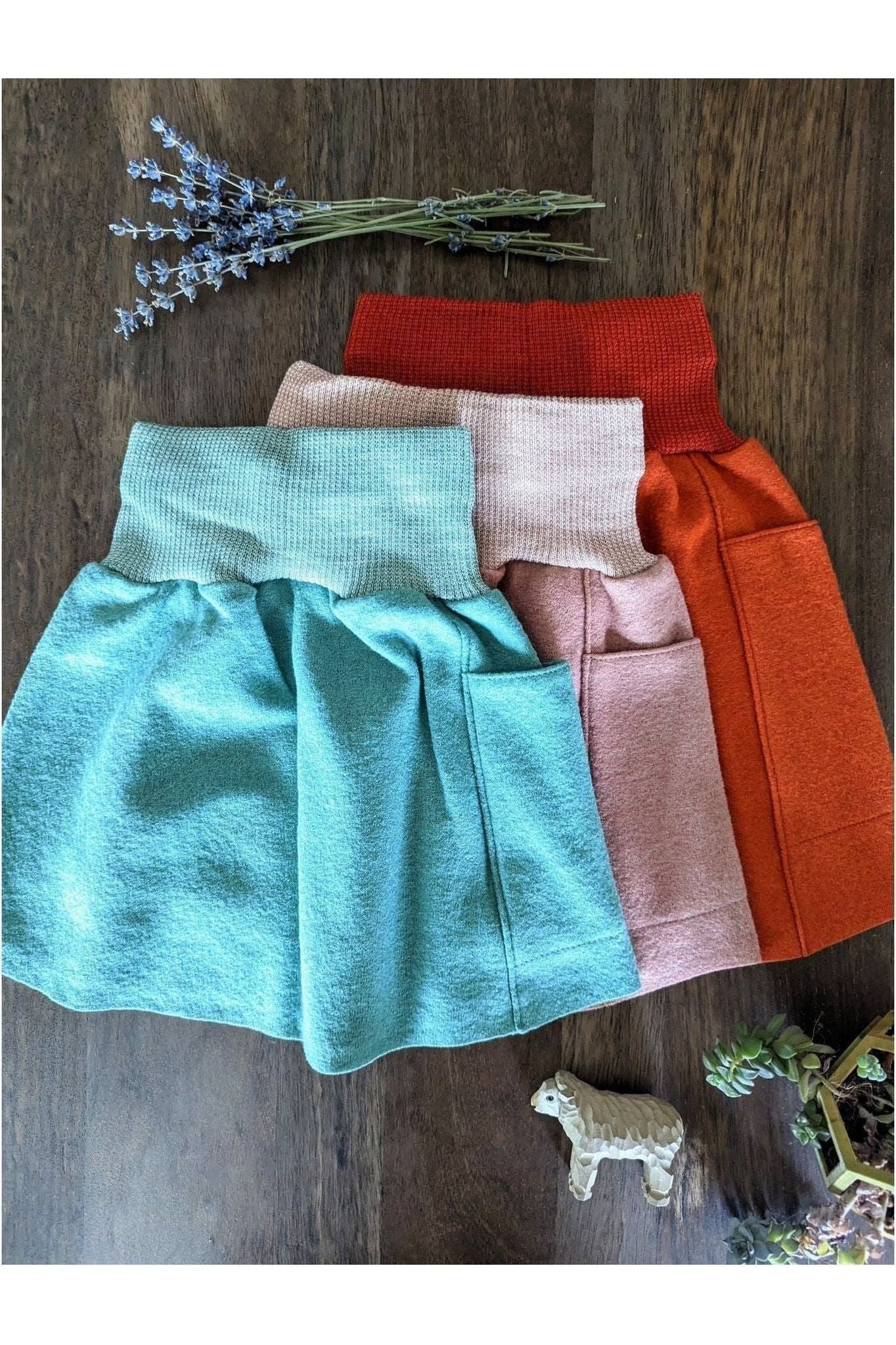 Disana - Organic Boiled Wool Skirt - Nature's Wild Child