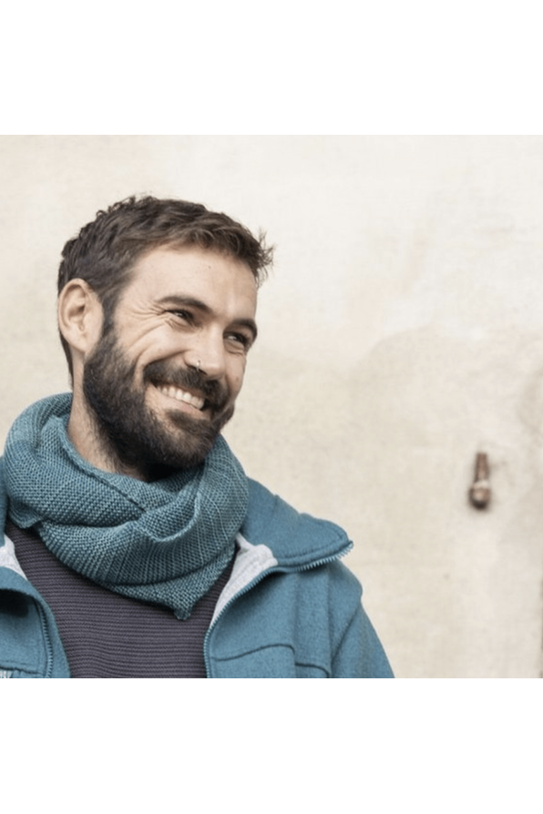 Disana - Organic Merino Melange - Adult Infinity Scarf - Nature's Wild Child