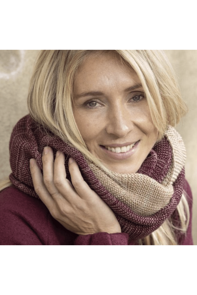 Disana - Organic Merino Melange - Adult Infinity Scarf - Nature's Wild Child