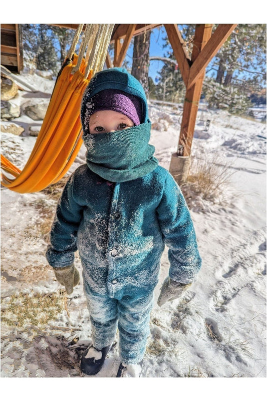 Disana - Organic Merino Melange - Tube Scarf - Head Wrap - Nature's Wild Child