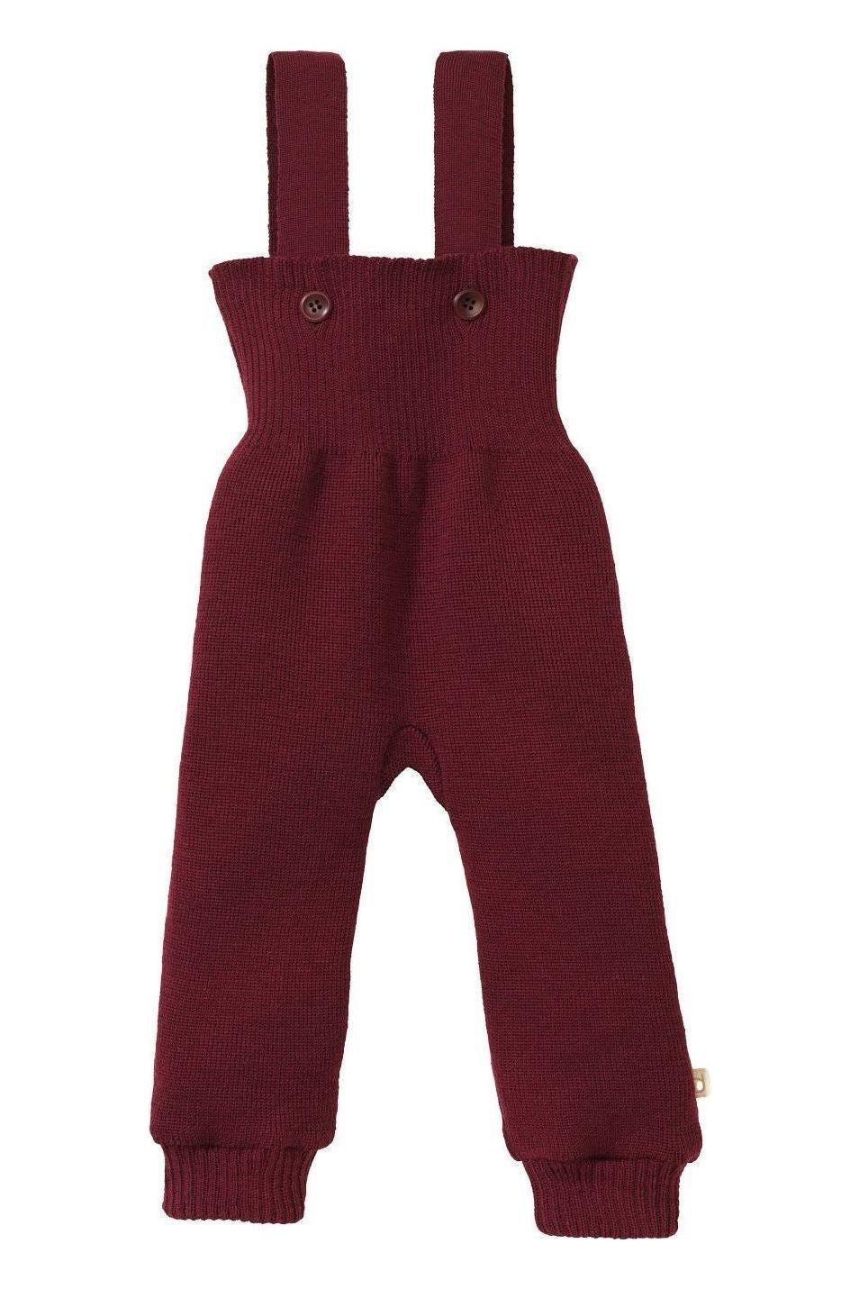 Disana Organic Merino Wool Knitted Trouser Overall - Nature's Wild Child