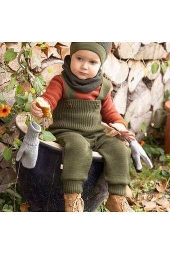 Disana Organic Merino Wool Knitted Trouser Overall - Nature's Wild Child