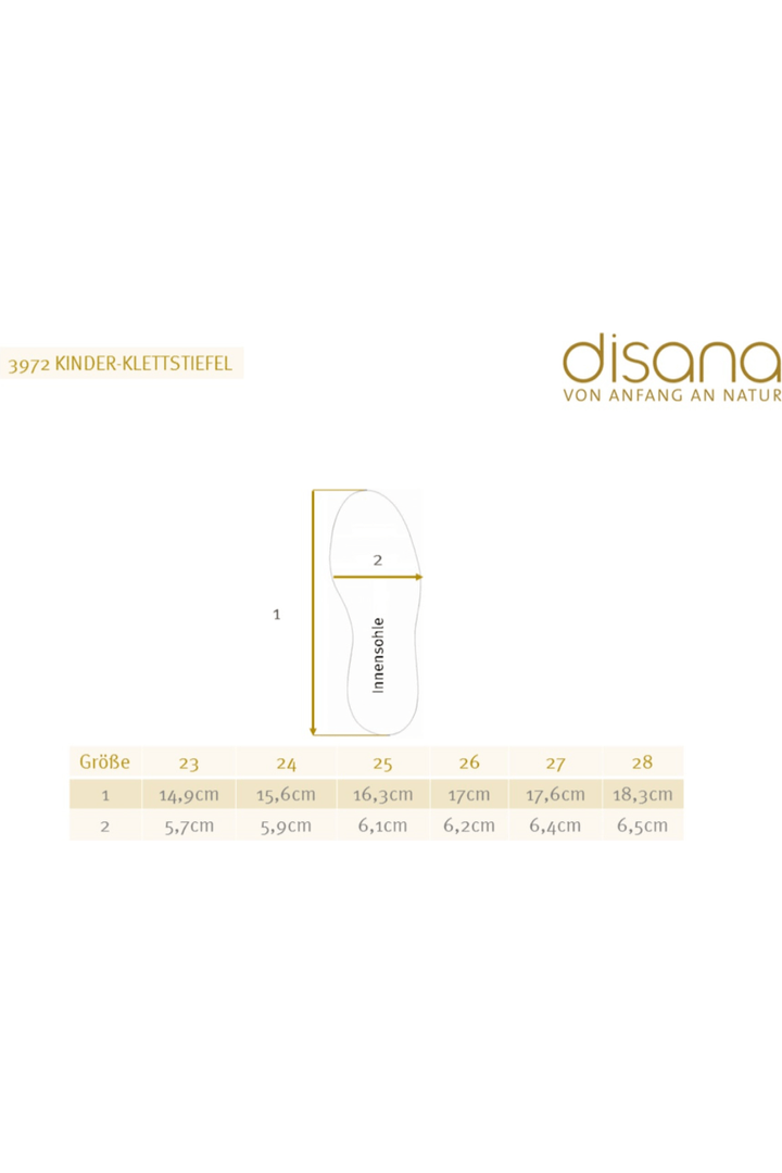 Disana - Organic - Wool Kids Shoes - Natural Rubber Soles - Laced - Nature's Wild Child