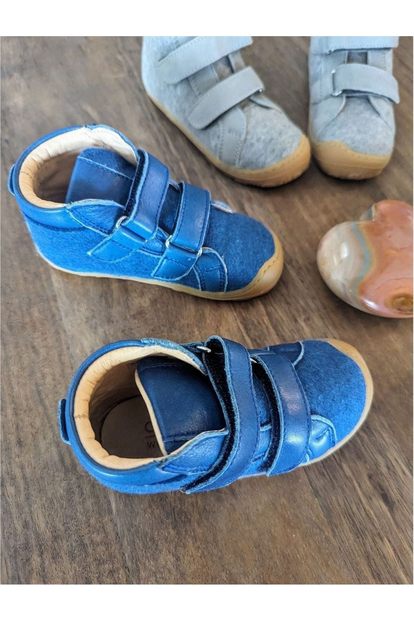 Disana - Organic - Wool Kids Shoes - Natural Rubber Soles - Velcro - Nature's Wild Child