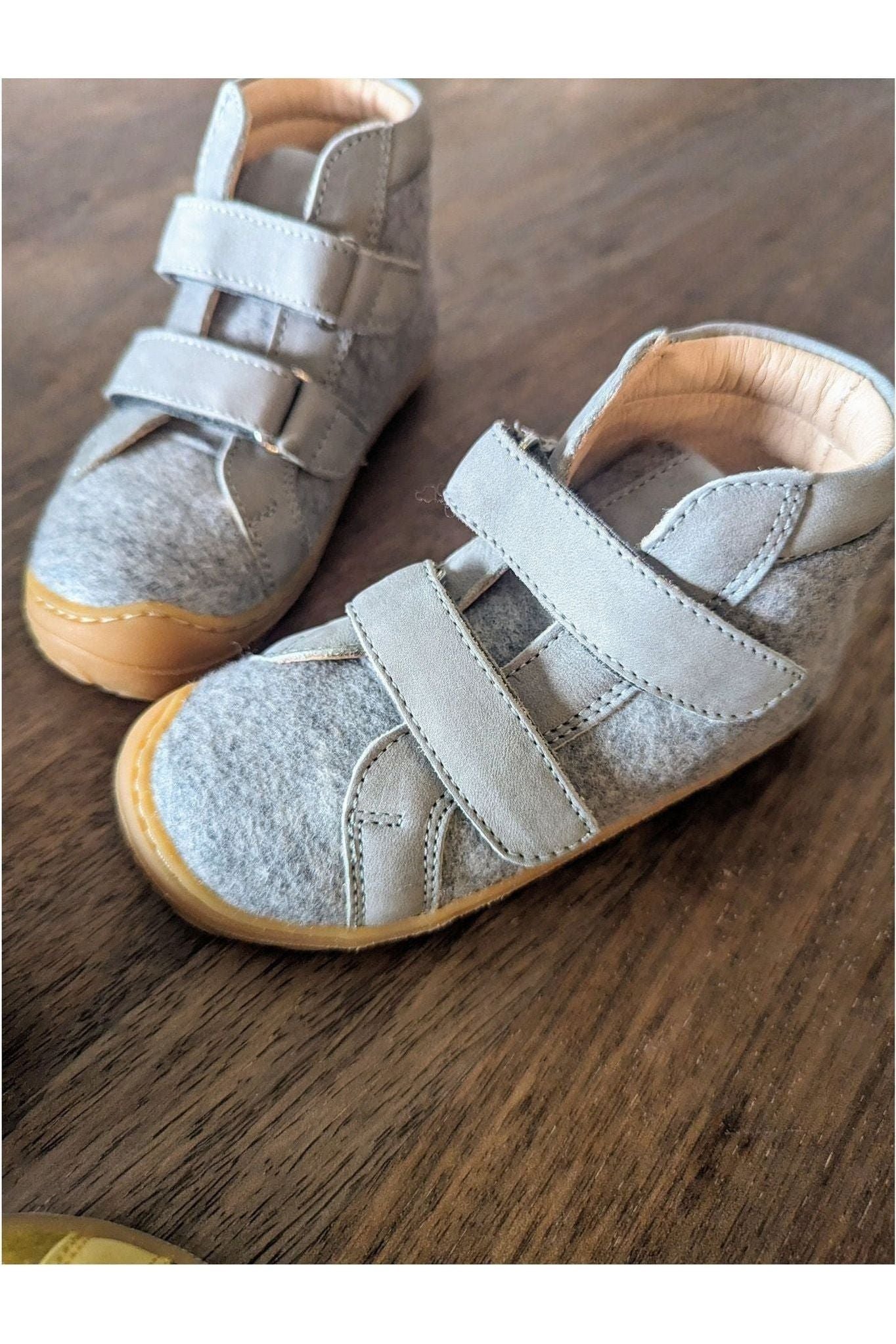 Disana - Organic - Wool Kids Shoes - Natural Rubber Soles - Velcro - Nature's Wild Child