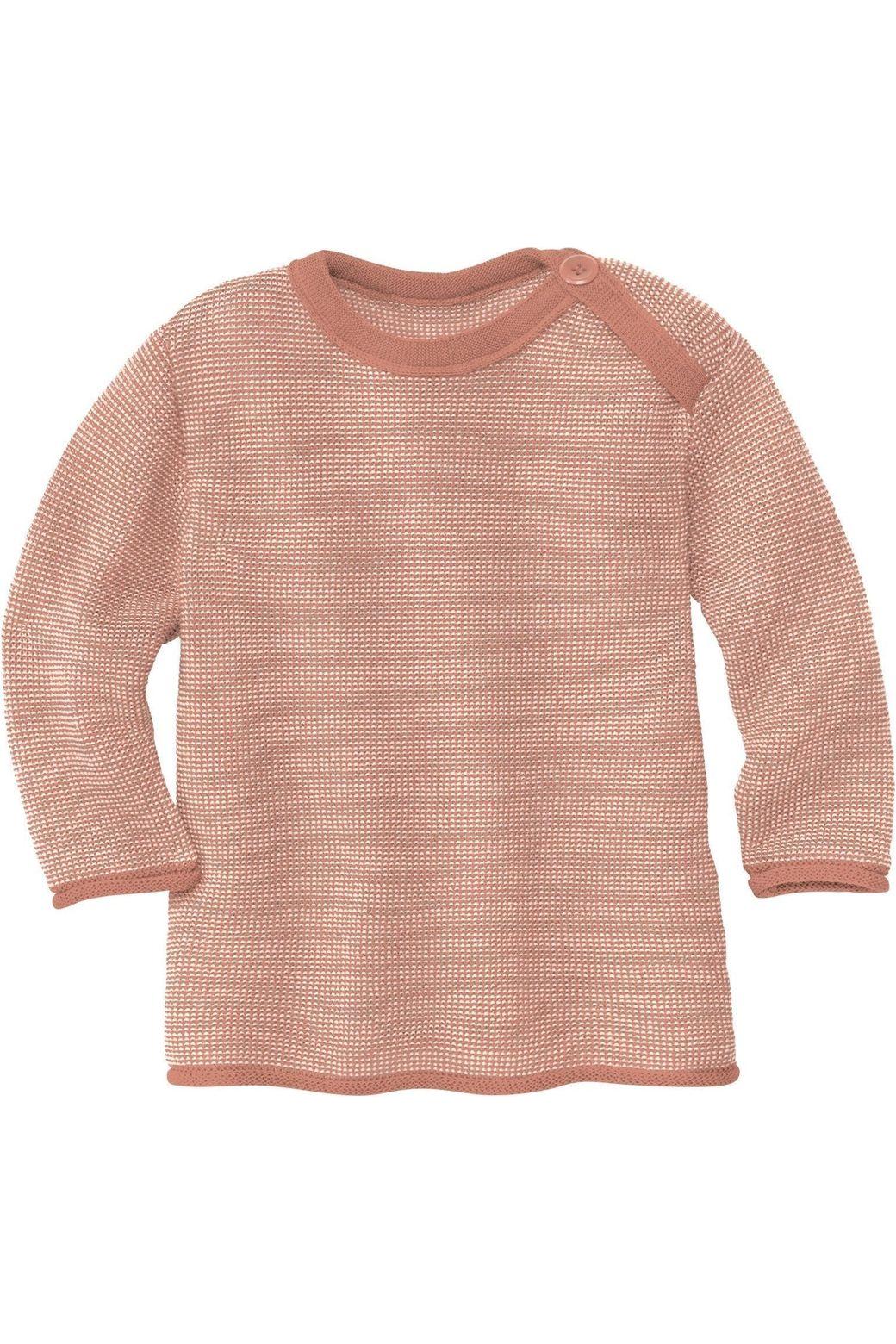 Disana Shoulder Button Organic Merino Wool Sweater - Nature's Wild Child