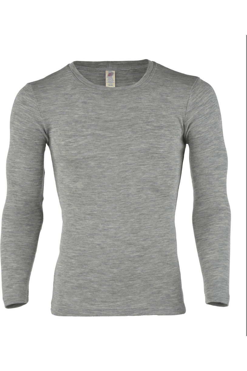 Engel - Men's Organic Merino Wool Silk Long Sleeve - Nature's Wild Child