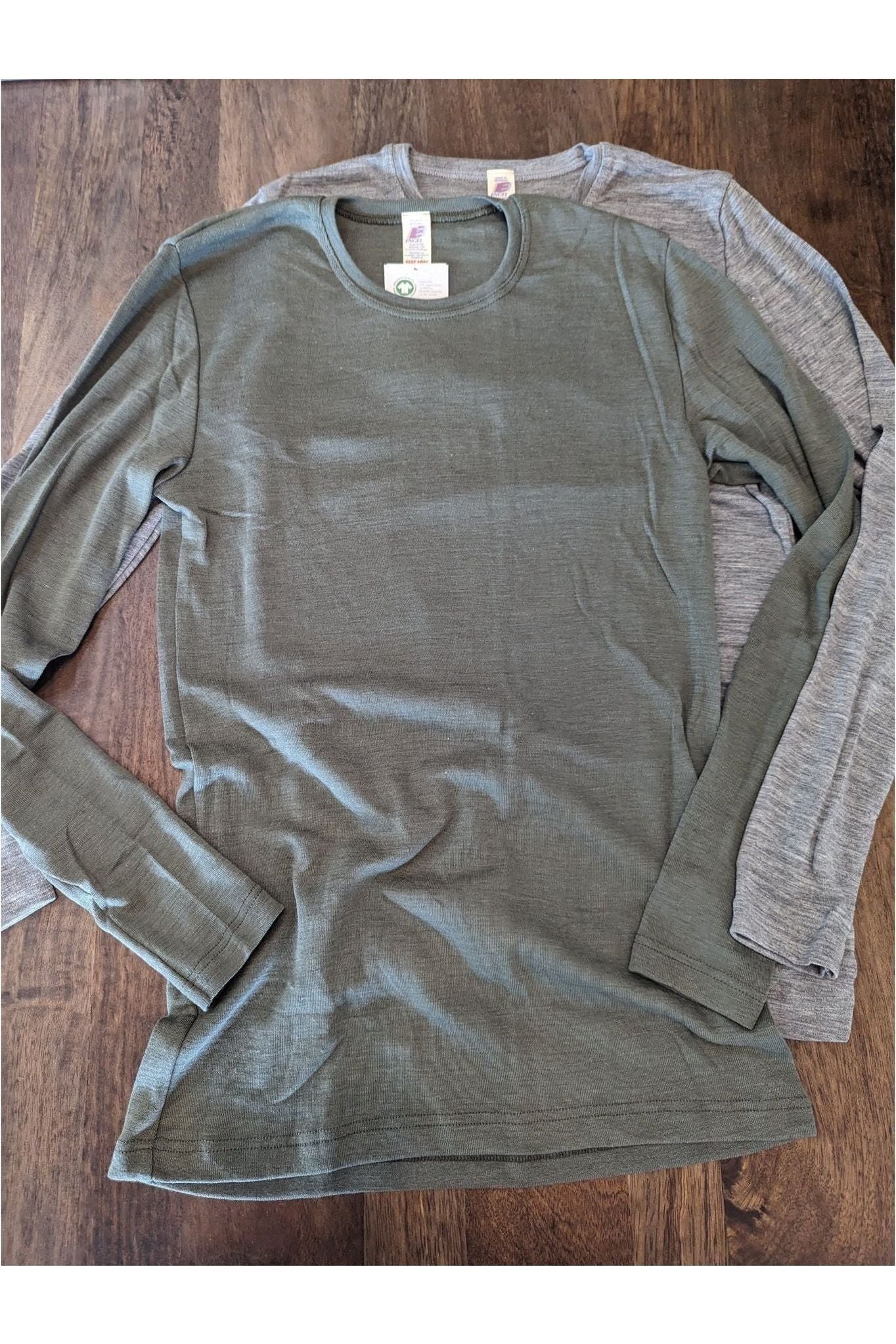 Engel - Men's Organic Merino Wool Silk Long Sleeve - Nature's Wild Child