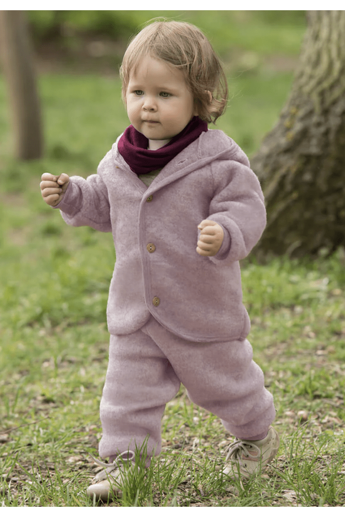 Engel - Organic Merino Wool Fleece Baby Pants - Nature's Wild Child