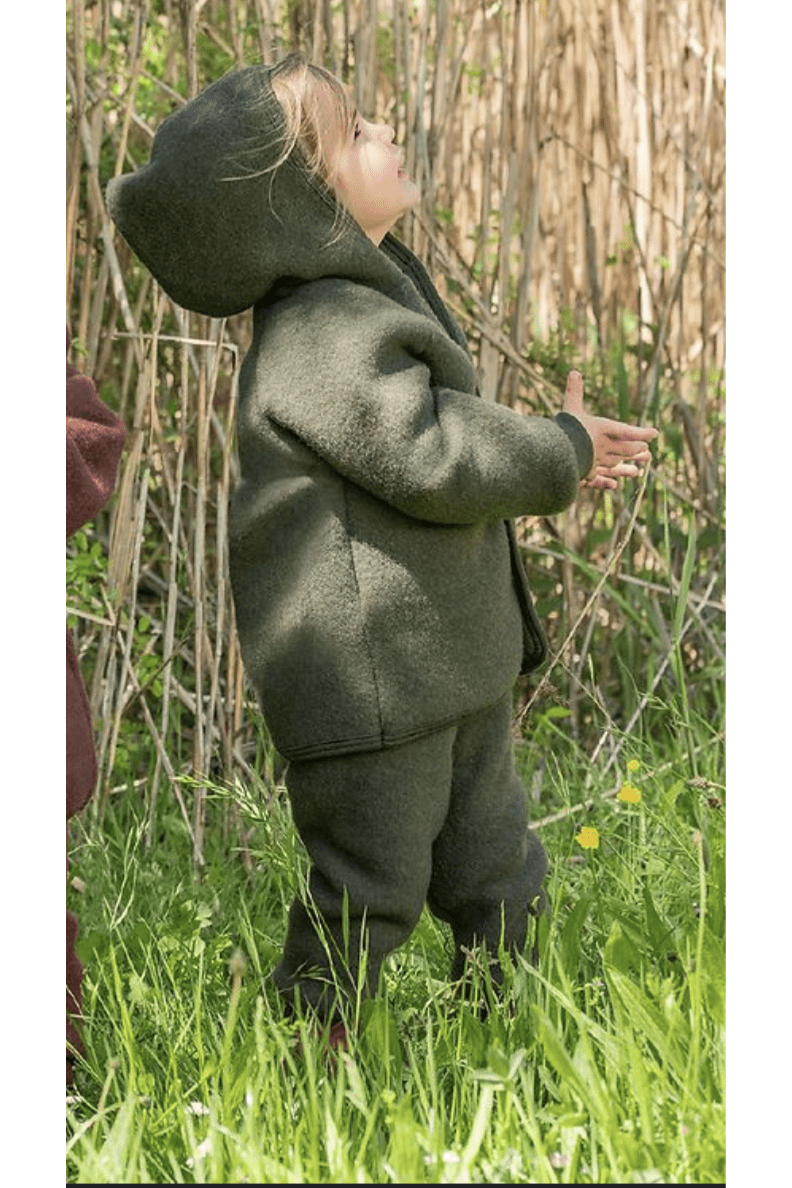 Engel - Organic Merino Wool Fleece Baby Pants - Nature's Wild Child