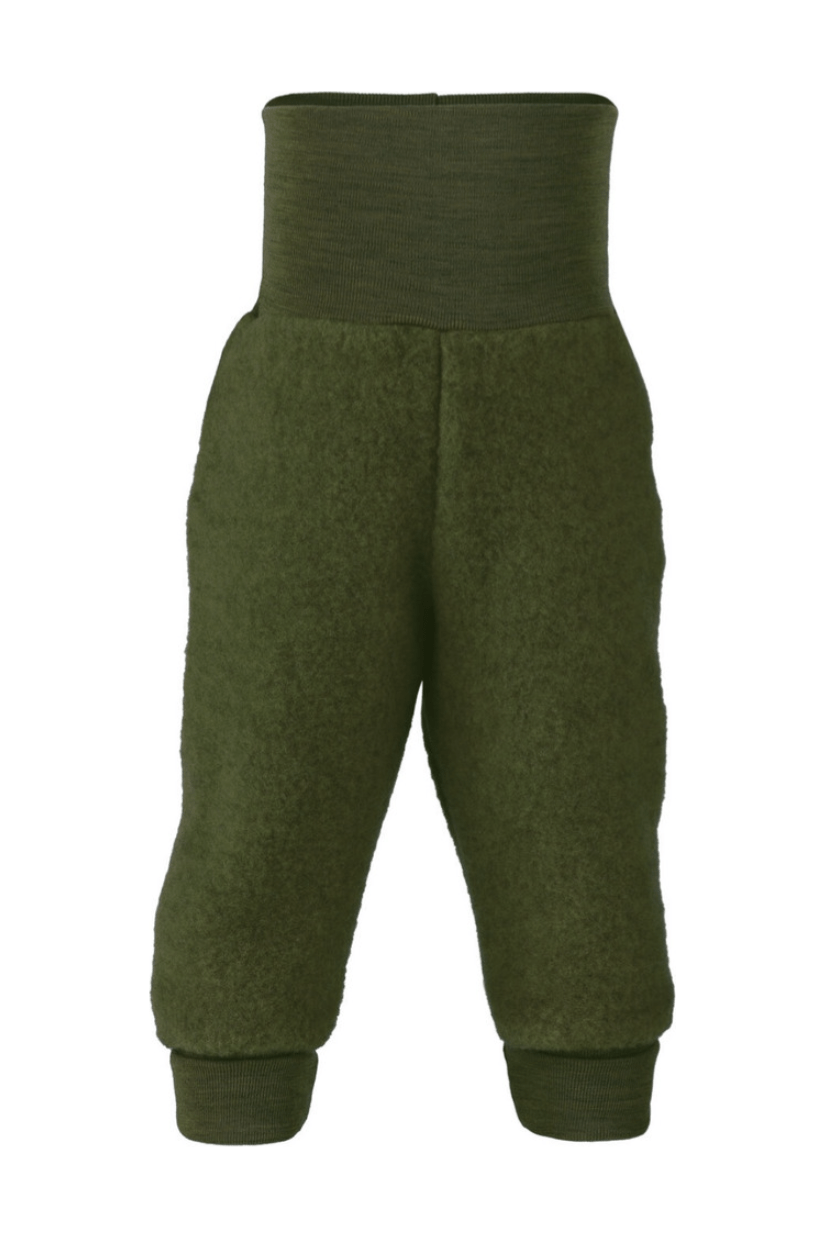 Engel - Organic Merino Wool Fleece Baby Pants - Nature's Wild Child