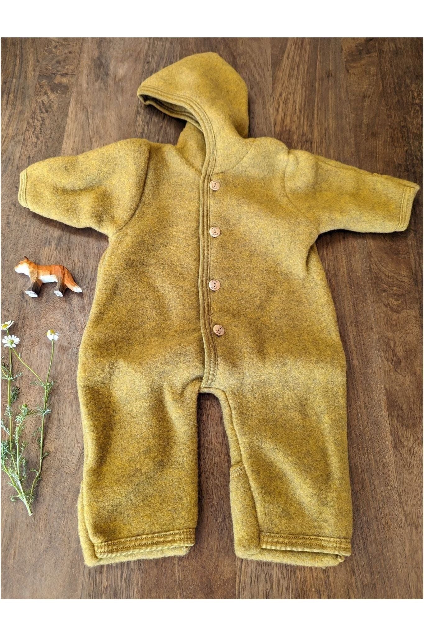 Engel - Organic Merino Wool Fleece Bunting - Nature's Wild Child